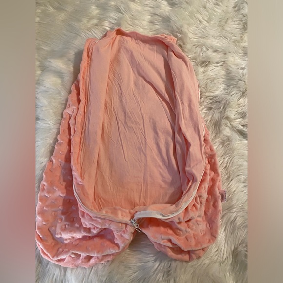 Yoofoss Girls Pink Sleep Sack Sz M 6/12mo - Picture 5 of 5